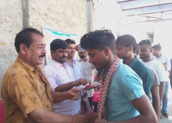 नेकपा माओवादी केन्द्रको शुभकामना आदान प्रदान तथा पार्टी प्रवेश कार्यक्रम सम्पन्न ।
