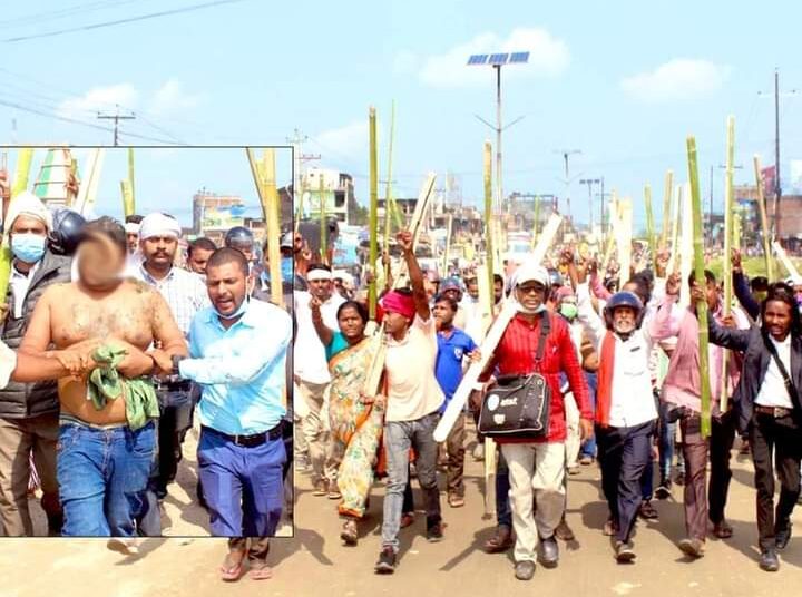 संस्थानका प्रमुखलाई हिलो दलेर बजारमा