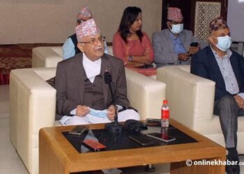 प्रधानन्यायाधीश विवादबारे ओलीले भने- एमालेलाई गुटबन्दीमा पस्नु छैन