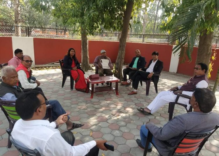 समाजवादी दलित मुक्ति संगठन प्रदेश २ का बैठक सप्पन्न