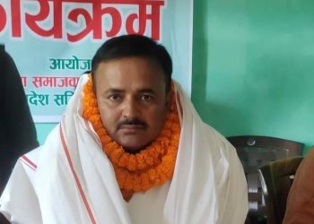 जसपा पार्टी मधेस प्रदेशको अध्यक्ष रामबाबु यादव