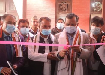 मुख्यमन्त्री राउतद्वारा स्वास्थ्य अनुसन्धान परिषदको उद्घाटन