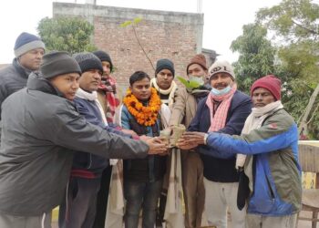 प्रदेश सांसद यादवद्वारा जिउँदो शहीद दासलाई सम्मान