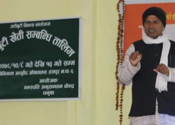 मधेश प्रदेशबासी जडिबुटी खेती तर्फ आकर्षित: प्रदेश सांसद यादव