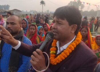 मुसहर समुदाय मधेशका धर्तीपुत्र हुन : युवा नेता जितेन्द्र यादव