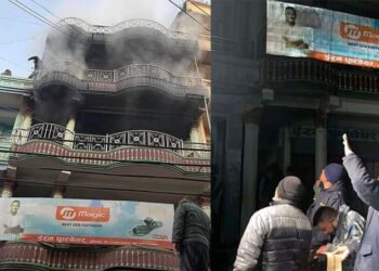 तुलसीपुरको जुत्ताचप्पल गोदाम आगलागी अपडेट: ५ जनाको मृत्यु