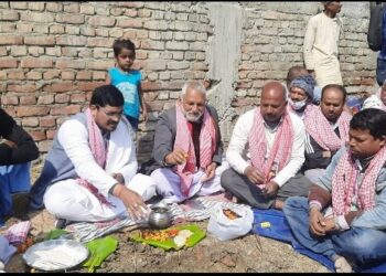 पुर्व राज्यमन्त्री कुशवाहाले गरे एकैदिन दुइटा धर्मशालाको शिलान्यास