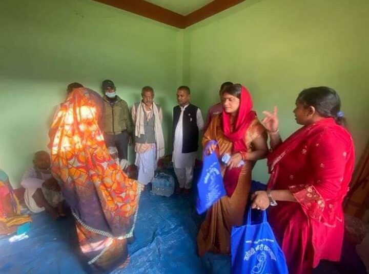 अन्तर्राष्ट्रिय नारी दिवसमा गर्भवती महिला सम्मनित