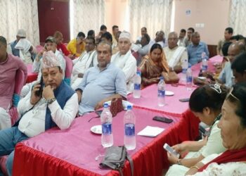 कांग्रेस काेइराला पक्षकाे उम्मेदवार छनोटका लागि मधेशमा तयारी बैठक ﻿