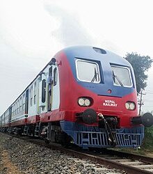 एसिड चुहिएर जनकपुर-जयनगर रेलको एक डिब्बामा आगलागी