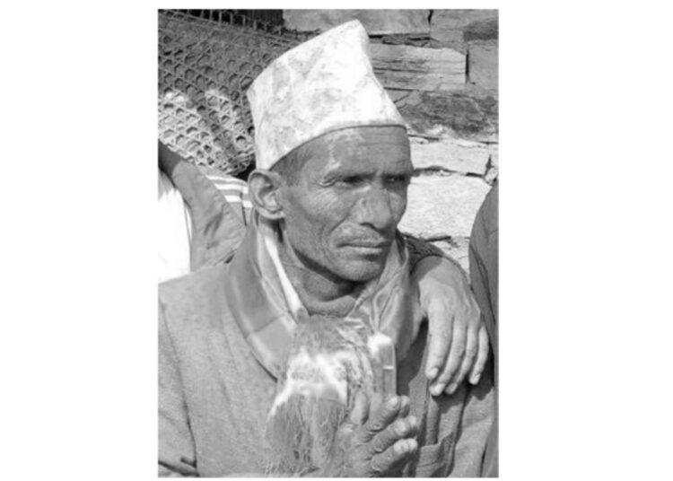 मृत भेटिए वडाध्यक्ष