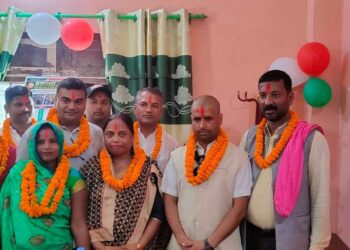सहिद नगरपालिका वाडा ६ का अध्यक्ष निरालाले गरे पदभार ग्रहण
