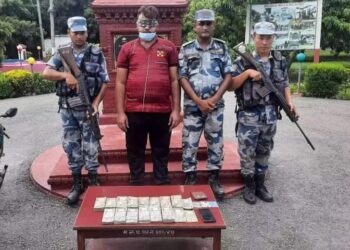 प्याजको बोरामा १० लाख नगदसहित भारतीय पक्राउ