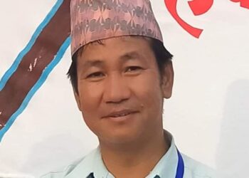 धरानका मेयर हर्क साम्पाङको कार्यकक्षमा तोडफोड