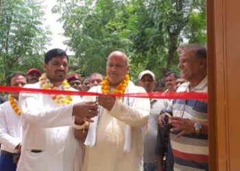 एकै दिन दुई धर्मशाला र राम जानकी कुटी सौन्दर्यकरनको उद्घाटन