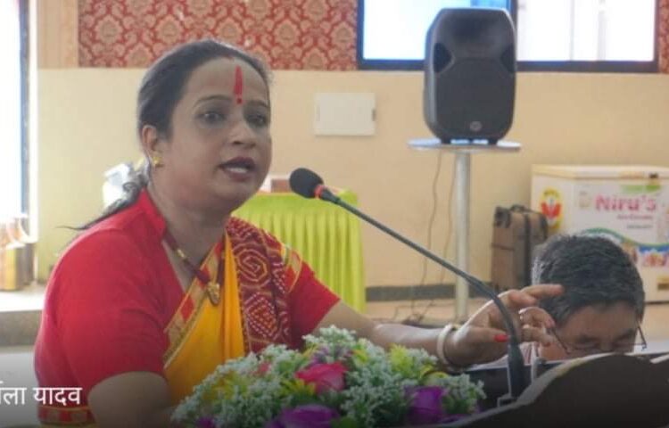 समाजवादी महिला संघ पुनर्गठन, अध्यक्षमा निर्मला यादव