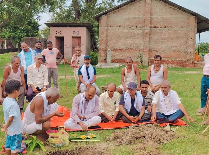मुख्य सचेतक यादवद्धारा शिलान्यास