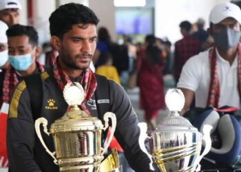 केन्यामा २ वटा सिरिज जितेको नेपाली क्रिकेट टोली स्वदेश फर्कियो