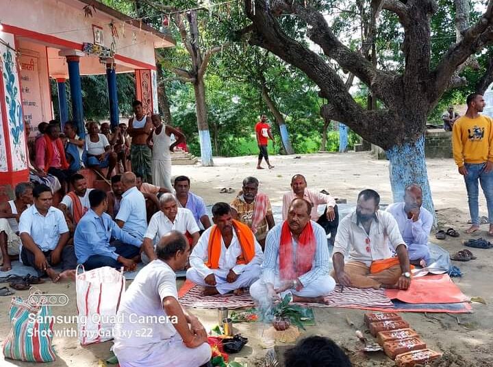 प्रमुख सचेतक यादवद्धारा शिलान्यास
