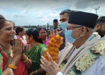 नागरीकता बिरोधि भन्दै ओलीलाई कालो झण्डा देखाउन खोज्ने ११ जना पक्राउ