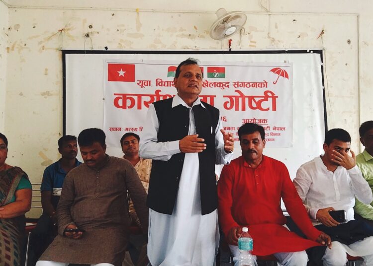 गौर घटना लाई अतिरंजित गरिए समाजवादी मोर्चाको औचित्य समाप्त हुने : लालबाबु राउत