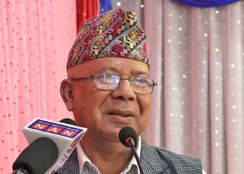 व्यवस्थाको विरोध गर्दै राजसंस्थाको नारा लगाउनु वाहियात हो : माधव नेपाल