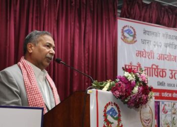 सामाजिक रुपान्तरणमा मधेशी आयोगको भूमिका महत्वपूर्ण : उपराष्ट्रपति