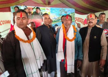 विभिन्न पार्टी प्रत्याग गरी सयौंको संख्यामा जसपा नेपालमा प्रवेश