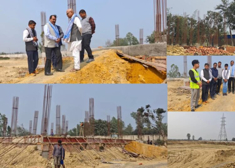 प्रदेश सांसद यादवद्वारा निर्माणाधीन बिधुत आयोजनाको निरिक्षण