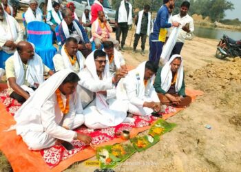 प्रदेश सांसद एवम् पुर्व राज्यमन्त्री कुशवाहा द्वारा दोलाठी यूनाइटेड युवा क्लवको भवन शिलान्यास