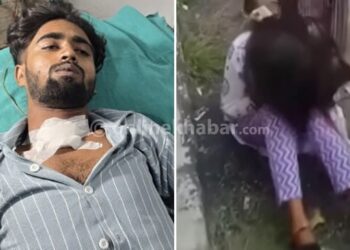 सिरहामा युवतीको छुरा प्रहारबाट युवक घाइते