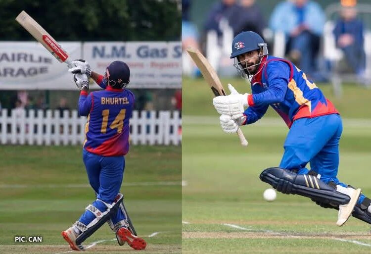 भुर्तेलको अर्धशतकमा नेदरल्याण्ड्समाथि नेपालको जित