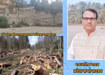 चुरे जंगल विनाशका कारण मधेशमा जल संकट
