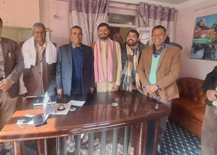 पूर्वमन्त्री एवं नेकपा नेता रामेश्वर रायको टीम जसपा नेपालमा प्रवेश