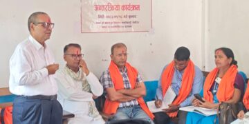 सभामुखसंग प्राधानाध्यापकहरुको अन्तक्रिया