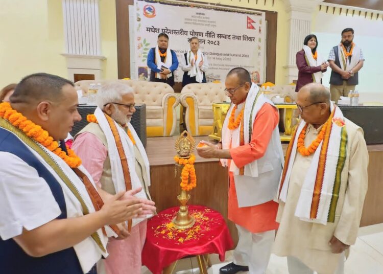 मधेसमा कुपोषण न्यूनीकरण गर्न व्यवहार परिवर्तन अपरिहार्य : मुख्यमन्त्री यादव